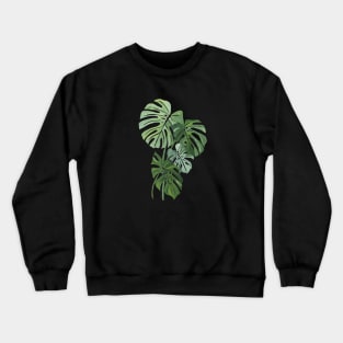 Monstera Leaves Crewneck Sweatshirt